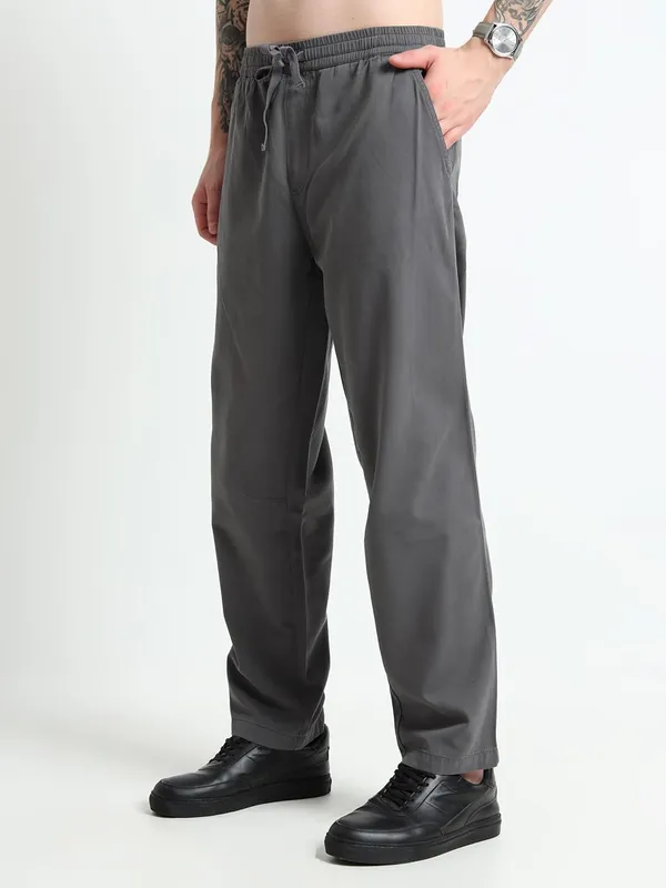 Dark_Grey_Cotton_Premium_&_Elegant_Full_Length_Casual_Pant_For_Men
