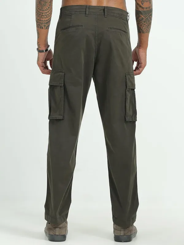 Green_Cotton_Premium_&_Elegant_Full_Length_Casual_Cargo_For_Men