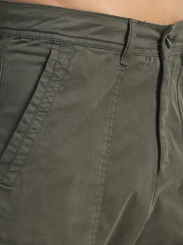 Green_Cotton_Premium_&_Elegant_Full_Length_Casual_Cargo_For_Men