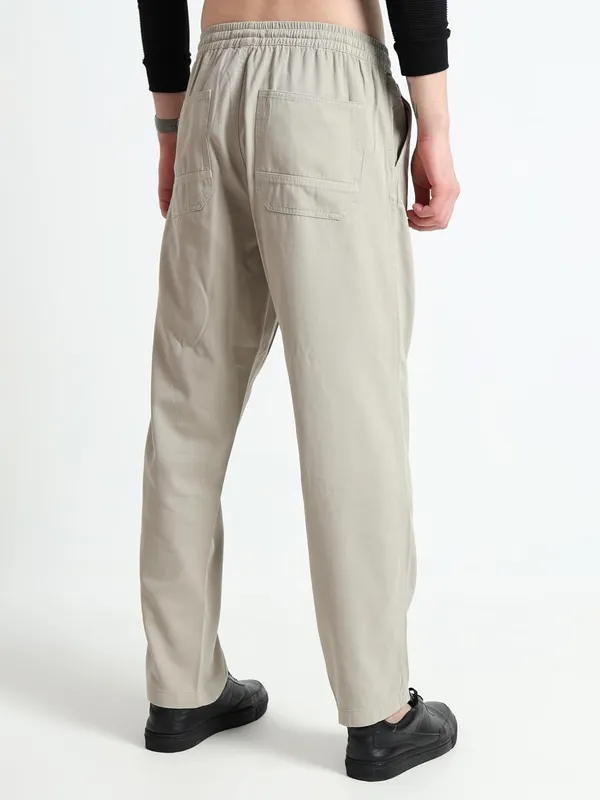 Beige_Cotton_Premium_&_Elegant_Full_Length_Casual_Pant_For_Men