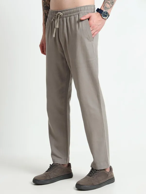 Olive_Cotton_Premium_&_Elegant_Full_Length_Casual_Pant_For_Men