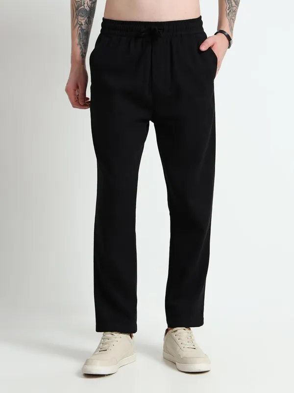 Black_Cotton_Premium_&_Elegant_Full_Length_Casual_Pant_For_Men