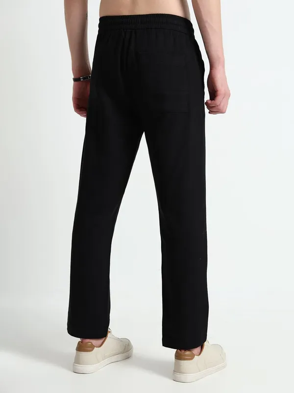 Black_Cotton_Premium_&_Elegant_Full_Length_Casual_Pant_For_Men