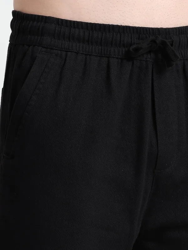 Black_Cotton_Premium_&_Elegant_Full_Length_Casual_Pant_For_Men