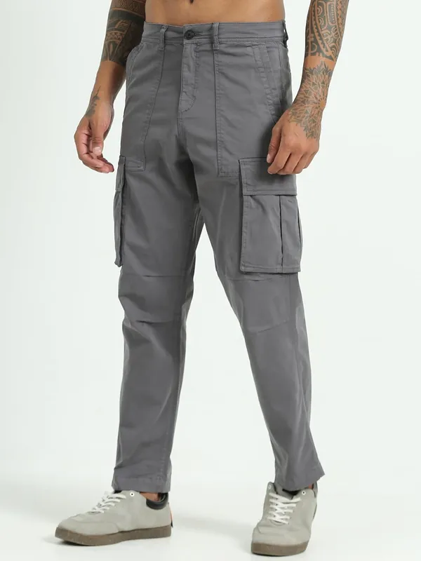 Grey_Cotton_Premium_&_Elegant_Full_Length_Casual_Cargo_For_Men