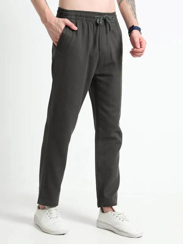 Black_Cotton_Premium_&_Elegant_Full_Length_Casual_Pant_For_Men