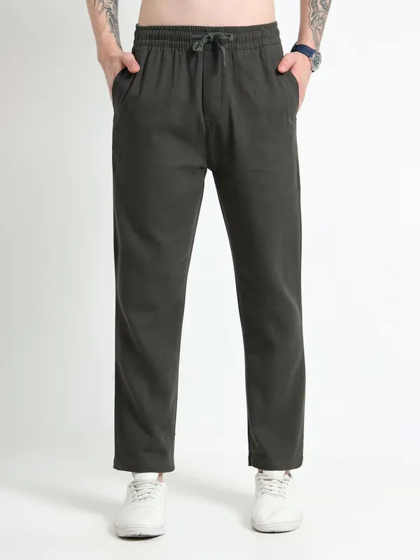 Black_Cotton_Premium_&_Elegant_Full_Length_Casual_Pant_For_Men