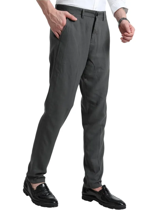 Olive_Green_Cotton_Linen_Premium_&_Elegant_Full_Length_Casual_Trouser_For_Men