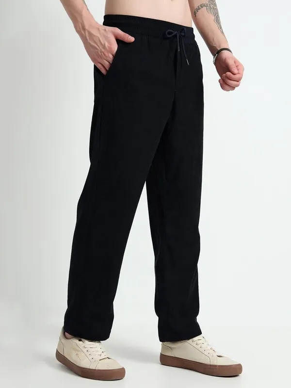 Dark_Blue_Cotton_Premium_&_Elegant_Full_Length_Casual_Trouser_For_Men