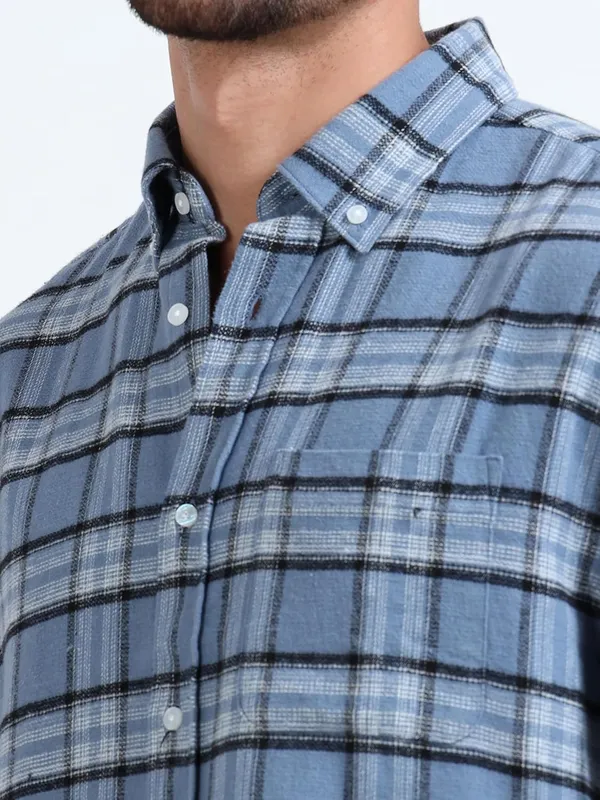Multicolor_Cotton_Full_Sleeve_Designer_Regular_Fit_Checks_Shirt_For_Men