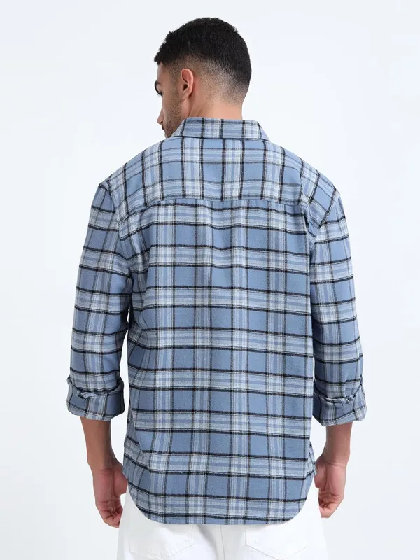 Multicolor_Cotton_Full_Sleeve_Designer_Regular_Fit_Checks_Shirt_For_Men