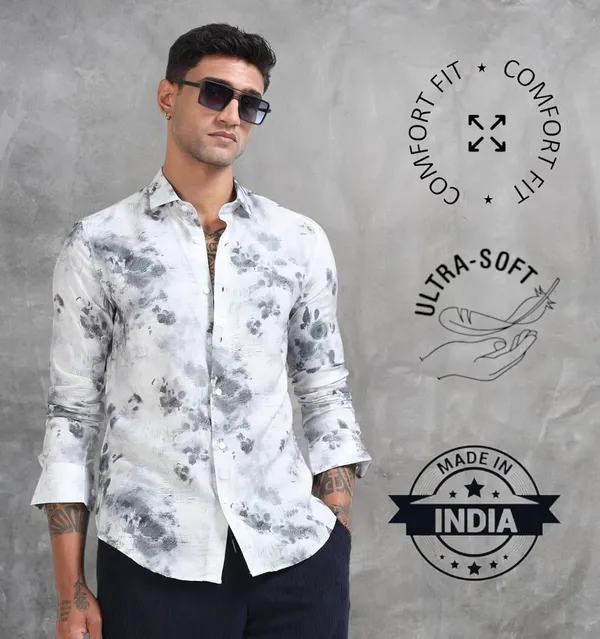 Multicolor_Nylon_Full_Sleeve_Designer_Regular_Fit_Printed_Shirt_For_Men
