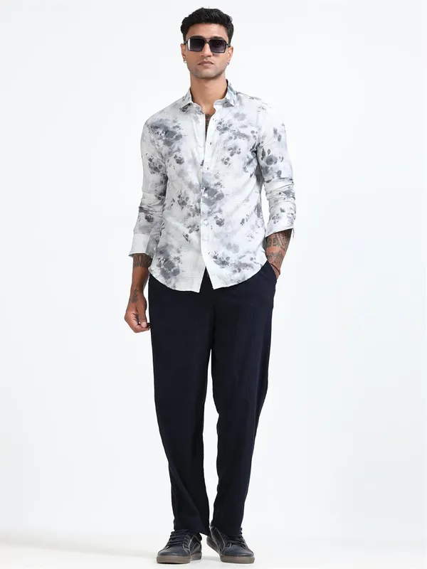 Multicolor_Nylon_Full_Sleeve_Designer_Regular_Fit_Printed_Shirt_For_Men