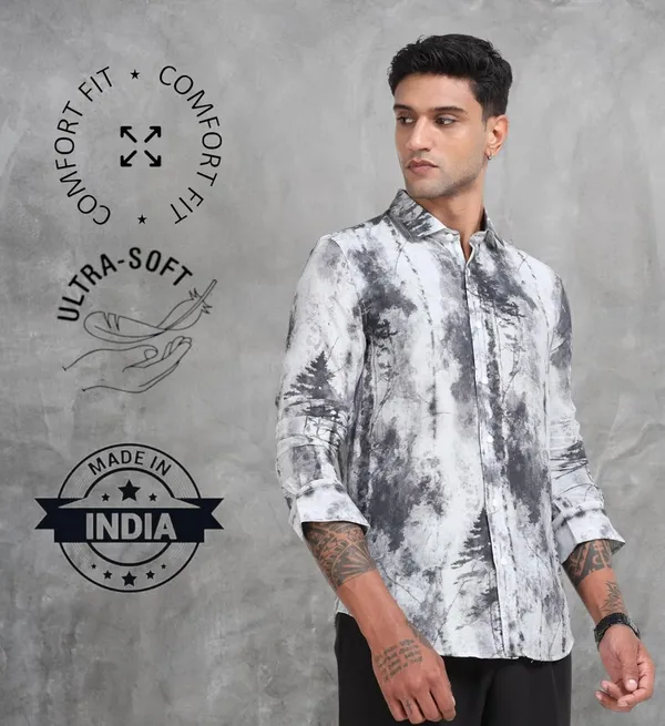 Multicolor_Nylon_Full_Sleeve_Designer_Regular_Fit_Printed_Shirt_For_Men