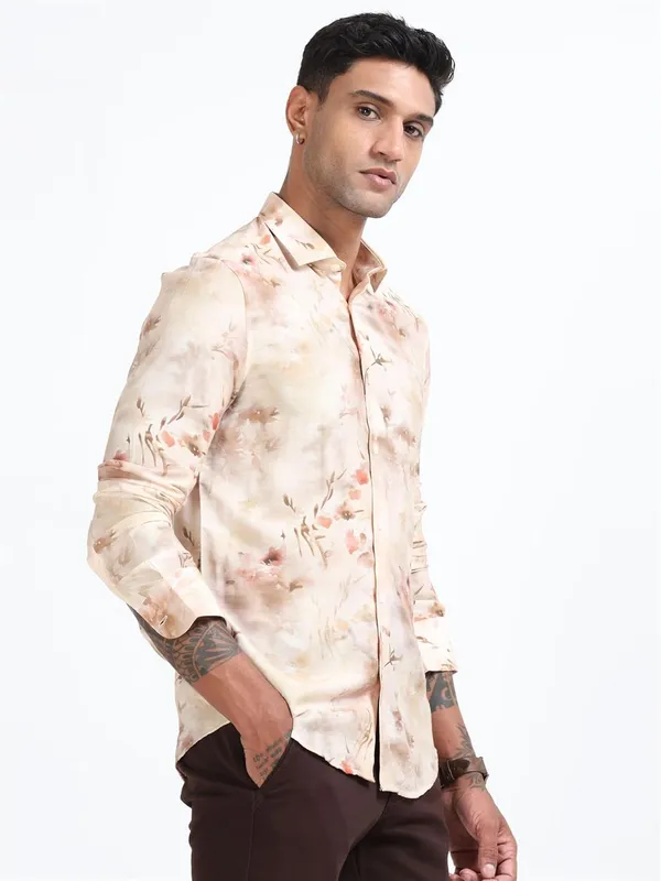 Multicolor_Nylon_Full_Sleeve_Designer_Regular_Fit_Printed_Shirt_For_Men