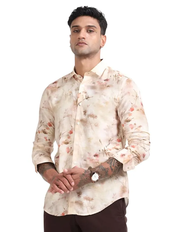 Multicolor_Nylon_Full_Sleeve_Designer_Regular_Fit_Printed_Shirt_For_Men
