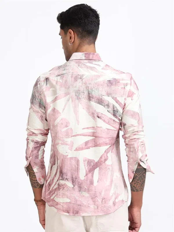 Multicolor_Nylon_Full_Sleeve_Designer_Regular_Fit_Printed_Shirt_For_Men
