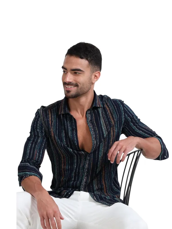 Multicolor_Rayon_Full_Sleeve_Designer_Regular_Fit_Shirt_For_Men