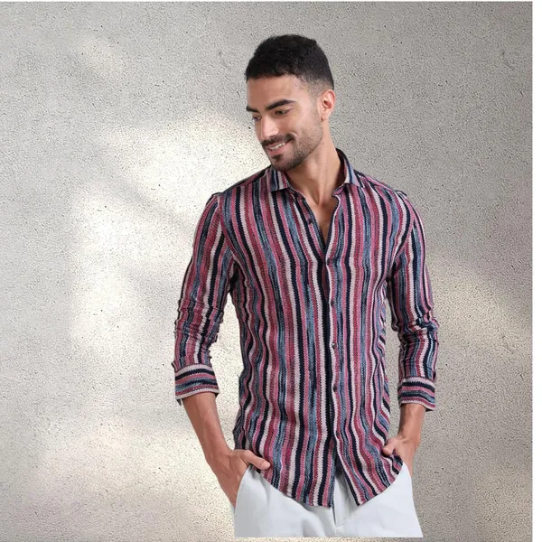 Multicolor_Rayon_Full_Sleeve_Designer_Regular_Fit_Shirt_For_Men