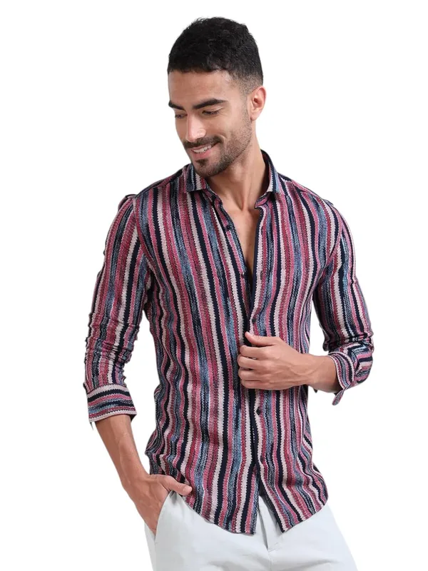 Multicolor_Rayon_Full_Sleeve_Designer_Regular_Fit_Shirt_For_Men