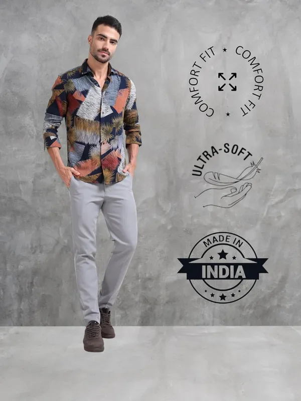 Multicolor_Rayon_Full_Sleeve_Designer_Regular_Fit_Shirt_For_Men