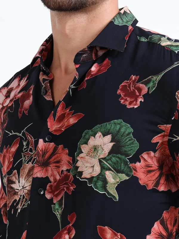 Multicolor_Rayon_Full_Sleeve_Designer_Regular_Fit_Shirt_For_Men
