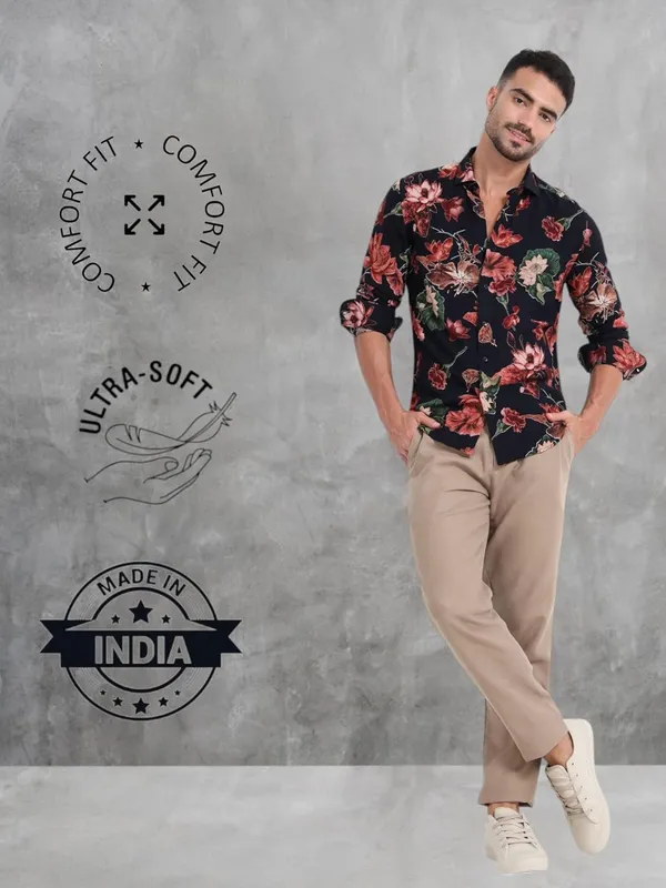 Multicolor_Rayon_Full_Sleeve_Designer_Regular_Fit_Shirt_For_Men