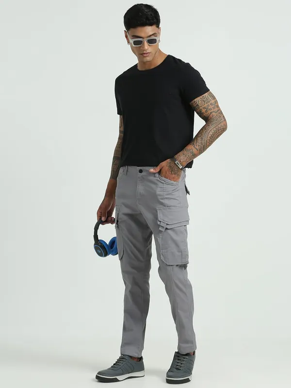 Grey_Cotton_Waist_With_Side_Pockets_Cargo_Casual_Cargo_For_Men