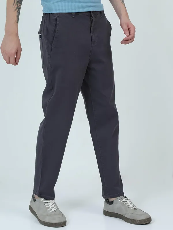 Dark_Grey_Denim_Full_Length_Casual_Trouser_For_Men