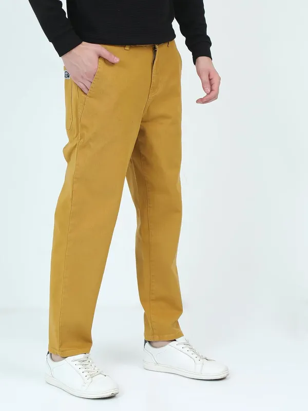 Yellow_Denim_Full_Length_Casual_Trouser_For_Men