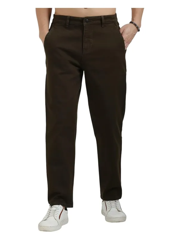 Black_Denim_Full_Length_Casual_Trouser_For_Men