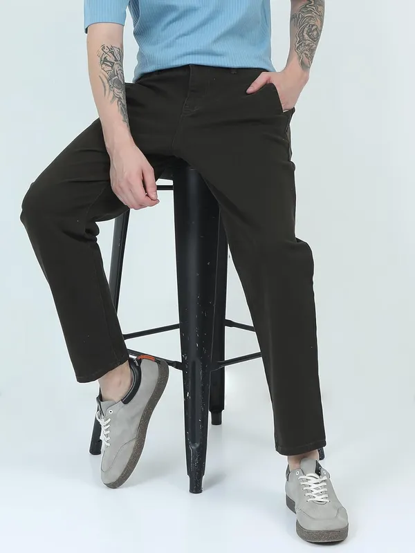Black_Denim_Full_Length_Casual_Trouser_For_Men
