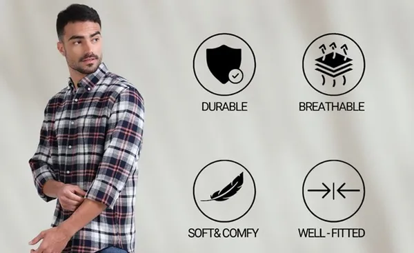Multicolor_Cotton_Full_Sleeve_Designer_Regular_Fit_Checks_Shirt_For_Men