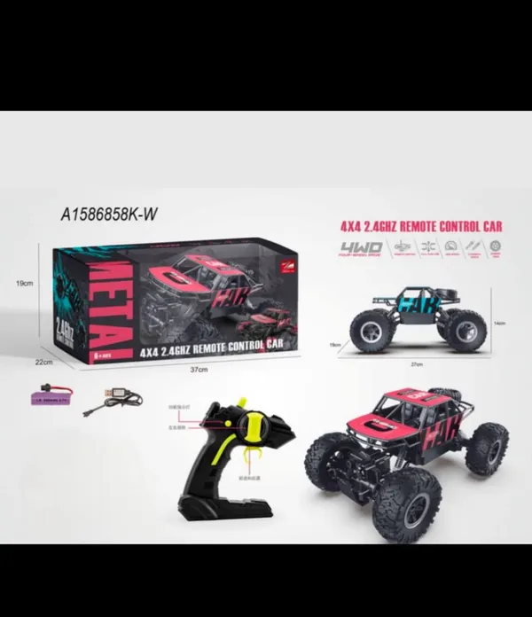 1:16_Rock_Crawler_Vehicle_Buggy_Car_4_WD_Shaft_Drive_High_Speed_Remote_Control_Monster_Off_Road_Truck