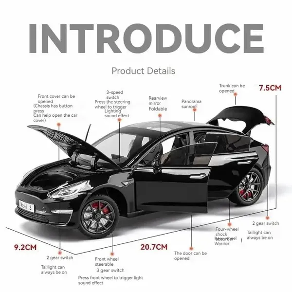 1:24_Big_Tesla_Model_3_Toy_Car_Diecast_Metal_Pullback_Toy_Car_With_Openable_6_Doors,Light_Music_Boys_Gifts_Toys_Multicolor_(_As_per_availability_)