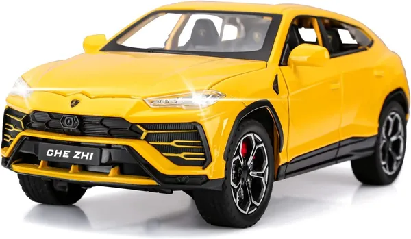 1:24_Lamborghini_URUS_YELLOW_Bison_SUV_Alloy_Car_Model_with_Sound_&_Light_Collection_Kids_Multicolor_(As_per_availability)