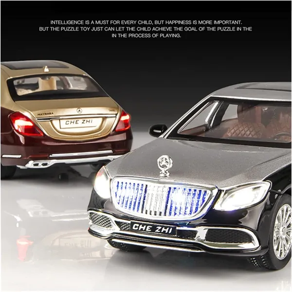 1:24_Scale_Mercdes_MayBach_S600_Alloy_Car_Model_Diecast_Toy_Vehicles_For_Kids_With_Lights_And_Music,Gifts_For_Boys_And_Girls__Multicolor_(As_per_availability)