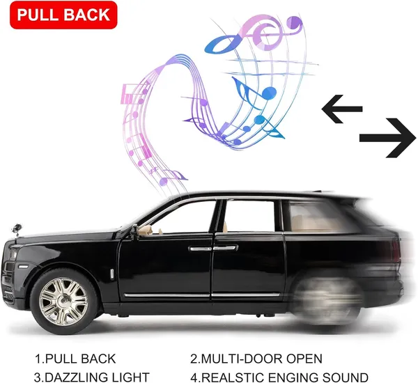 1:24_Scale_Rolls-Royce_Cullinan_SUV_Model_Car_–_Premium_Diecast_Pull-Back_Toy_with_Lights_&_Sounds_(_Multicolour_)