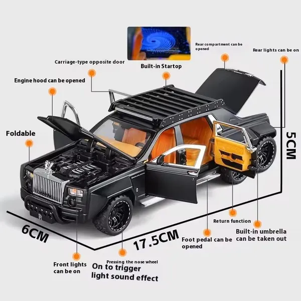 1:32_Modified_RR_Phantom_|_Die-Cast_Metal_Pull_Back_Car_|_6_Openable_Doors_|_Sounds_and_Lights_|_Best_Gift