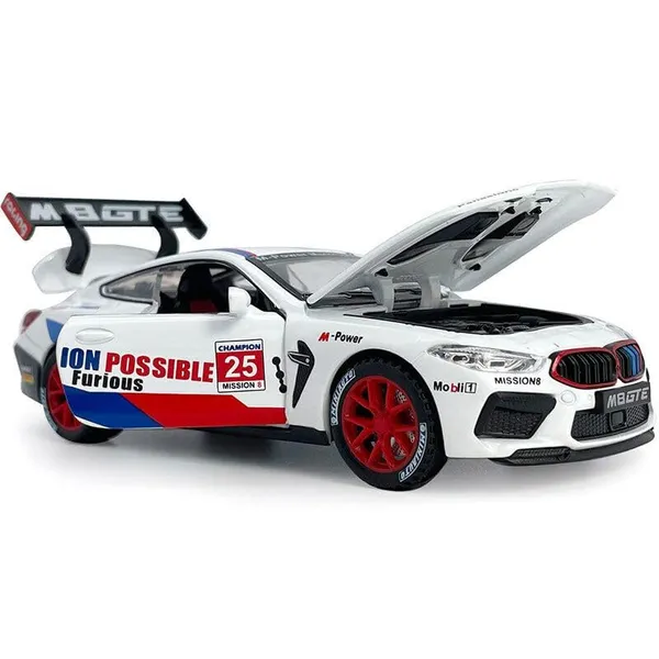 1:32_BMW_M8_GTE_Die_Cast_Metal_car_Multicolour_(_As_per_availability_)