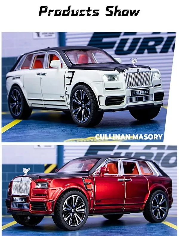 1:32_Rolls_Royce_CULLINAN_MASORY_Toy_Car_|_Metal_Pull_Back_Diecast_Car_|_Openable_Door_and_Sound_Light_|_Gifts_Toys_for_Kids