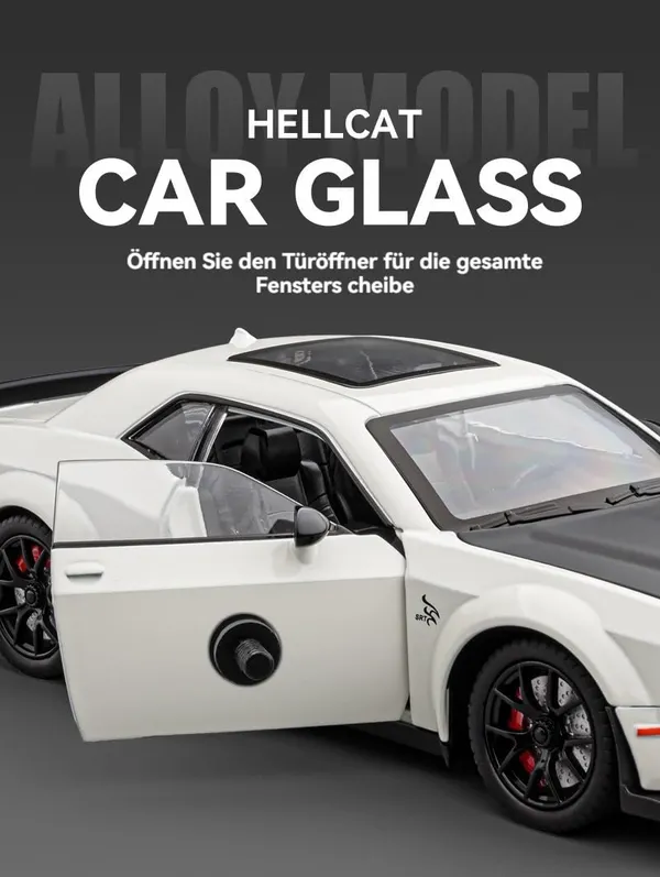 1:24_Dodge_Challenger_Srt_Hellcat_Scale_Model_Diecast_Metal_Car_Multicolour_(_As_per_availability_)