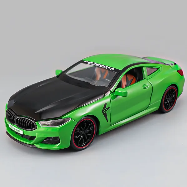 BMW_M8_1:24_Scale_Diecast_Model_Car_-_Alloy_Metal_Toy_Car_with_Opening_Doors,_Hood_&_Trunk,_Sound_&_Light_Multicolour_(As_per_availability_)