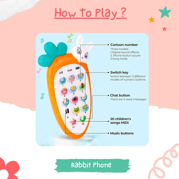 Multicolor_Carrot_Rabbit_Educational_Musical_Toy_Phone_For_Kids__Interactive_Learning_&_Fun_(Pack_Of_1)