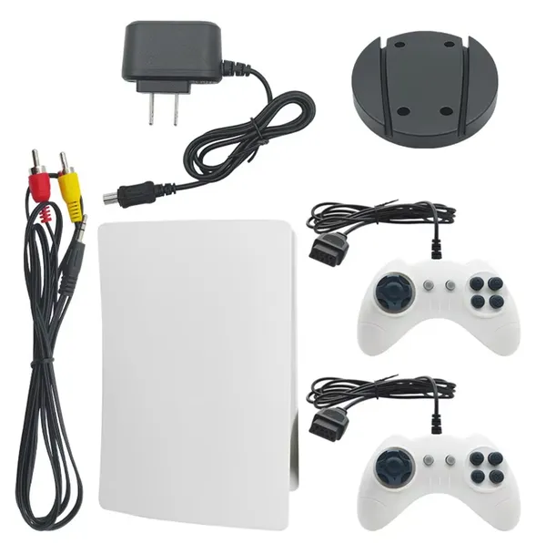 Buyzio_GameStation_5_GS5_Retro_Game_Console_–_Dual_Controllers,_Built-in_Games,_AV_Output_–_Classic_TV_Gaming_System