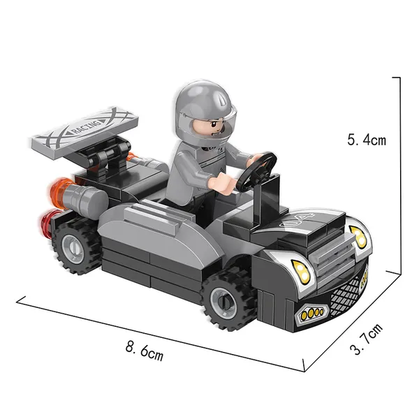 COGO_City_Plastic_Building_Block_Pull_Back_Race_Car_Scene_Build_Educational_Blocks_DIY_Building_Blocks_Toys_(_6_Characters_&_6_Colour_As_per_availability_)