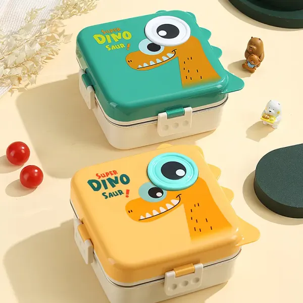 Carnival_Super_Dino_Lunch_Box_1_Layer_Stainless_Steel_Lunch_Box_Comes_with_1_Detachable_Tray,_1_Small_Container_&_1_Spoon_Ideal_for_Kids_BPA