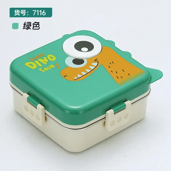 Carnival_Super_Dino_Lunch_Box_1_Layer_Stainless_Steel_Lunch_Box_Comes_with_1_Detachable_Tray,_1_Small_Container_&_1_Spoon_Ideal_for_Kids_BPA