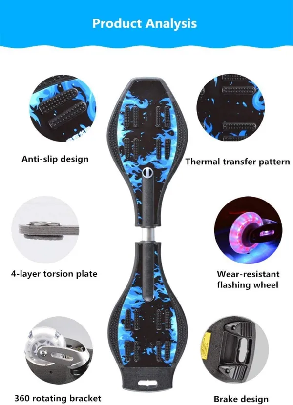 Caster_Board_|_Wave_Board_for_Kids_&_Adults_|_Two-Wheel_with_360°_Rotating