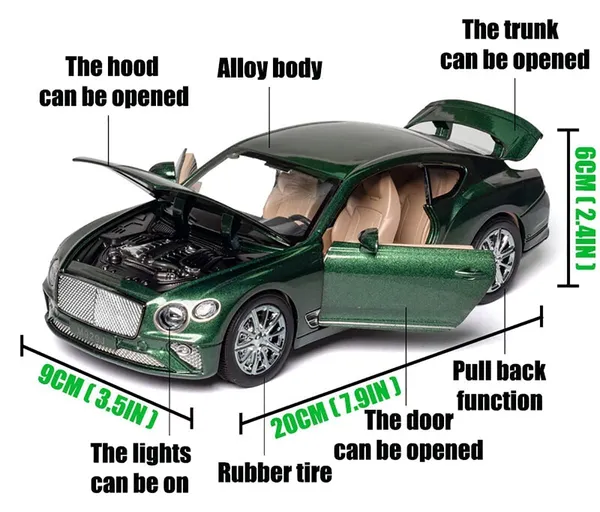 Bentley_Continental_GT_|_1:24_Scale_|_Big_Size_Diecast_Model_Alloy_Metal_car